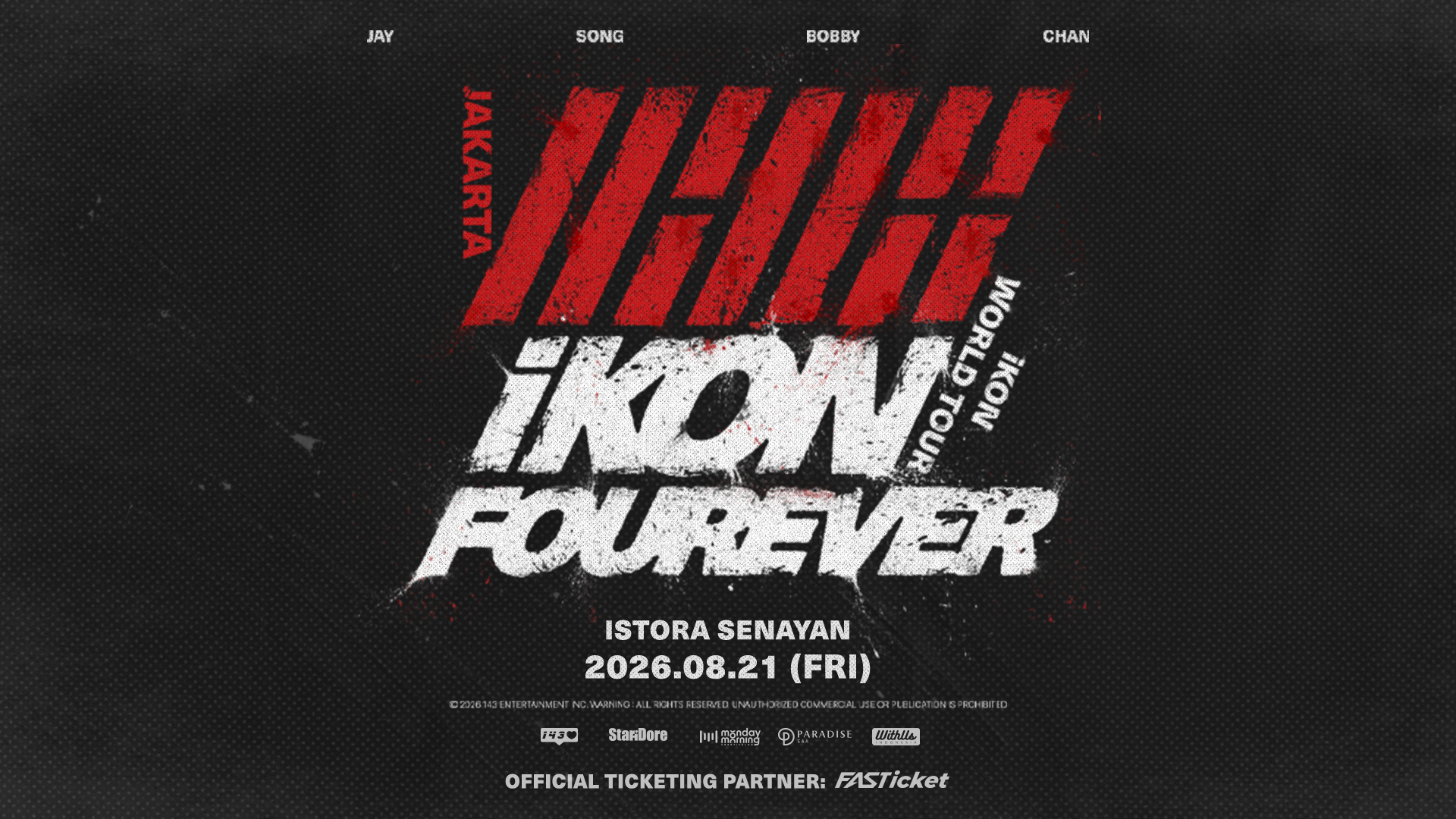 iKON ‘FOUREVER’ WORLD TOUR 2026 IN JAKARTA